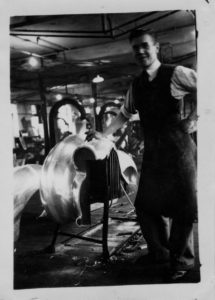 Dad working on Aston Martin prototype